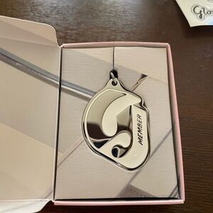 Glossier Limited Edition Members Only Keychain